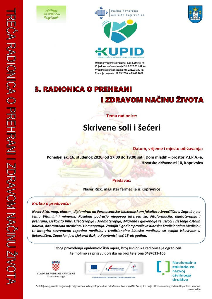 Treća radionica plakat