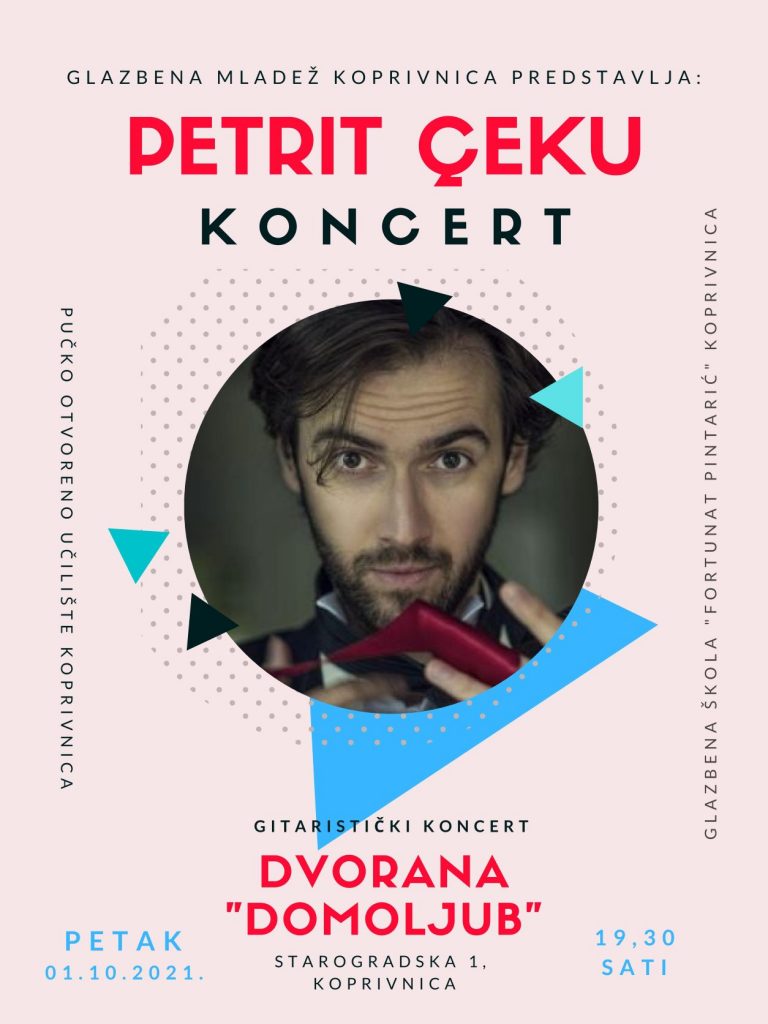 Plakat Petrit Ceku