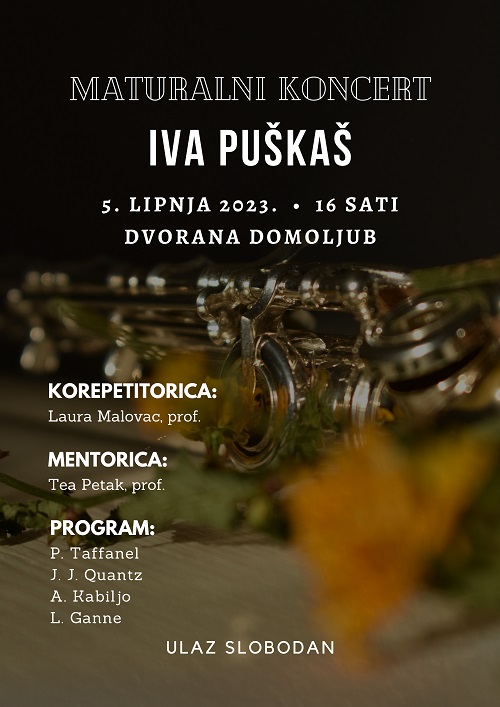 Maturalni koncert - Iva Puškaš