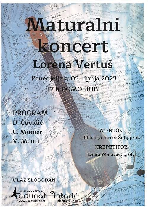 Maturalni koncert - Lorena Vertuš