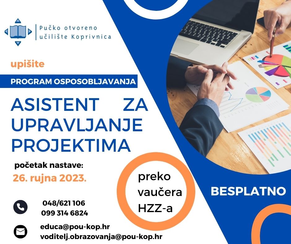 Vaučer - Asistent za upravljanje projektima