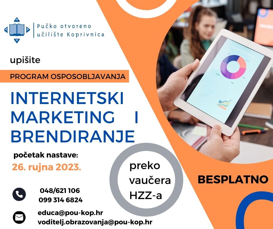 Vaučer - Internetski marketing i brendiranje