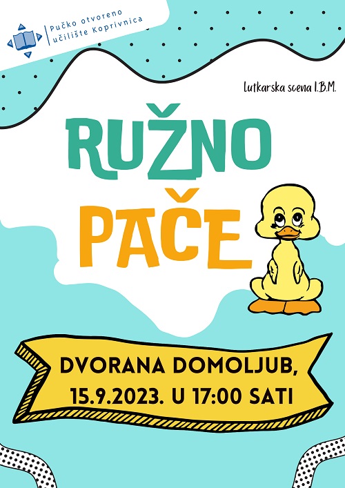 Ružno pače - plakat