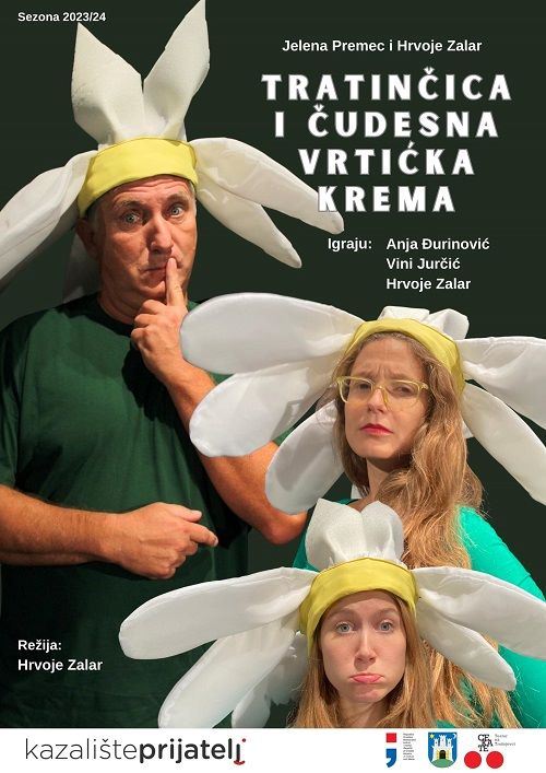 Tratinčica i čudesna vrtićka krema - plakat