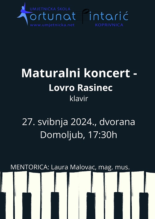 Koncert - Lovro Rasinec
