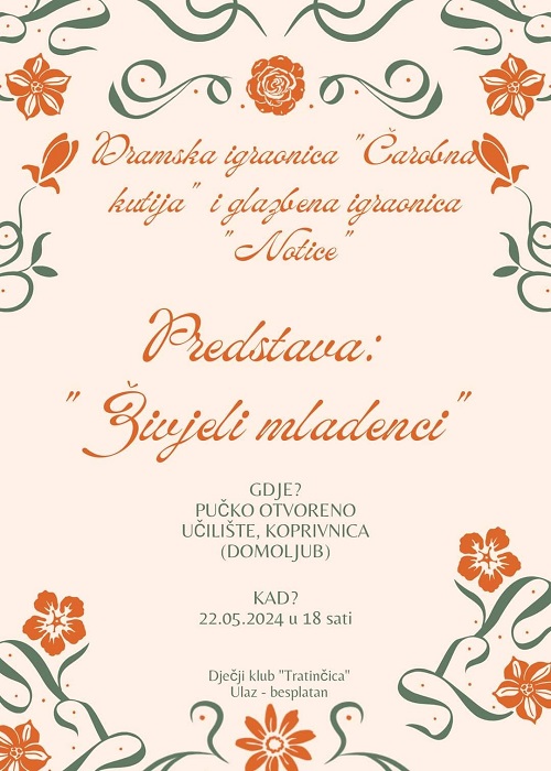 Živjeli mladenci - plakat